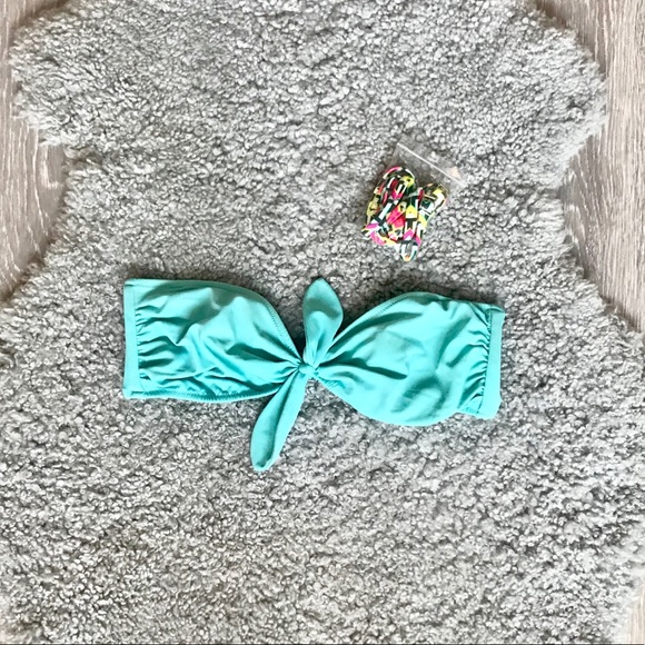 VS strapless-or-not teal bikini top - Picture 2 of 7